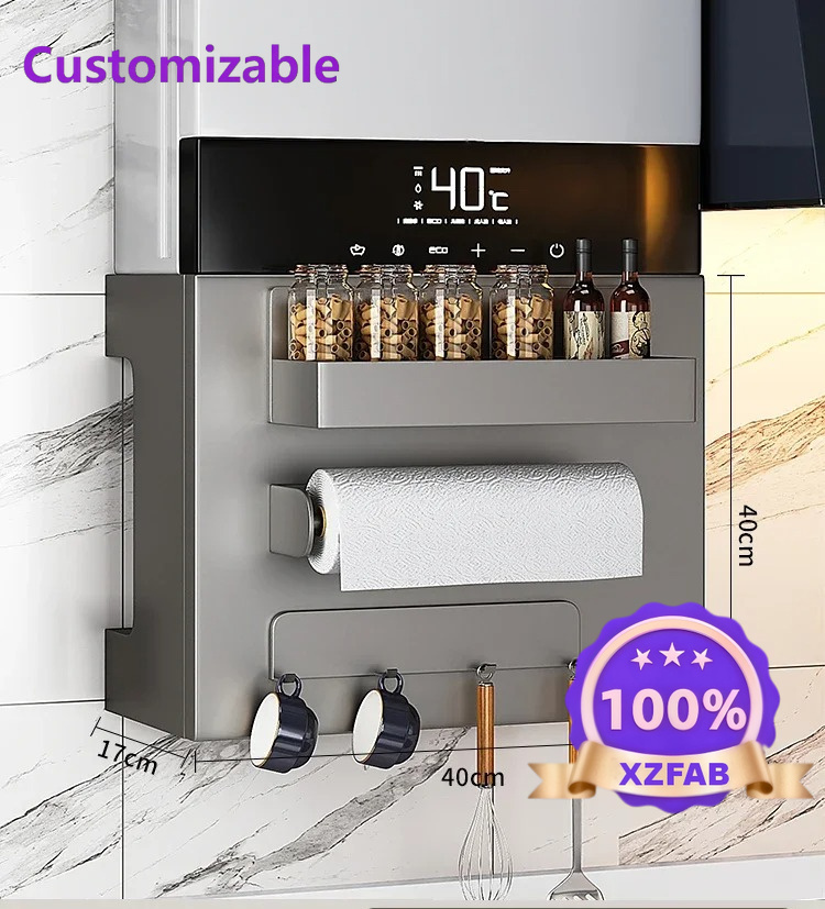 Commercial Kitchen Wall Covering - ฝาครอบป้องกันเครื่องทำน้ำอุ่นแก๊ส รุ่น 2026 จากโรงงานโดยตรง, ท่อแม่เหล็ก, แผ่นตกแต่งรู,