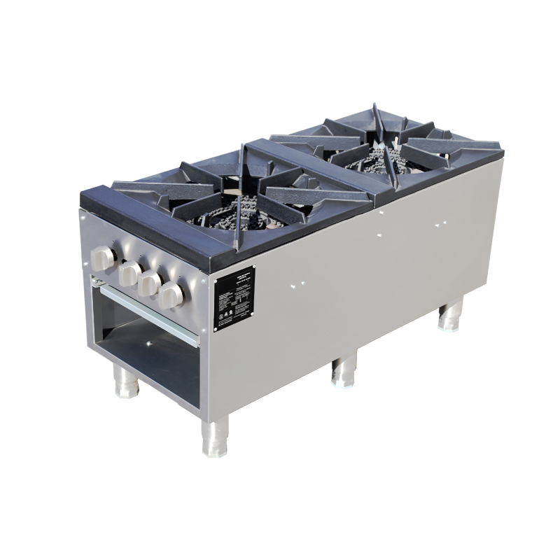 Commercial Kitchen Burner - เตาอุตสาหกรรมแบบมืออาชีพสำหรับครัวเชิงพาณิชย์ 2 หัวเตา