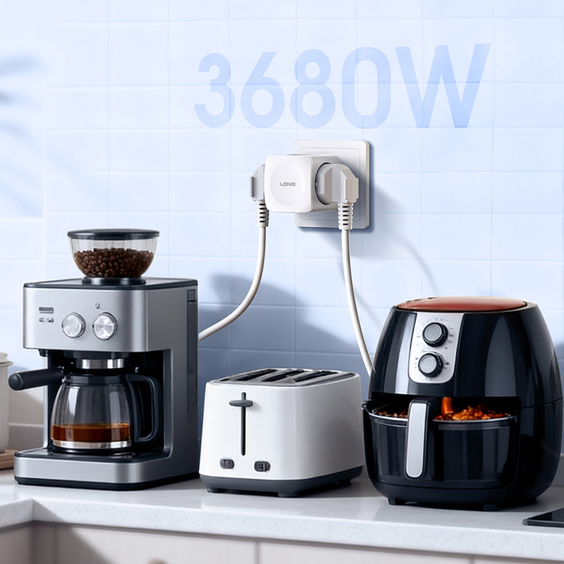 ปลั๊กพ่วง LDNIO 4 ช่องเสียบ EU - Commercial Kitchen In Residential Home บทวิจารณ์และราคา
